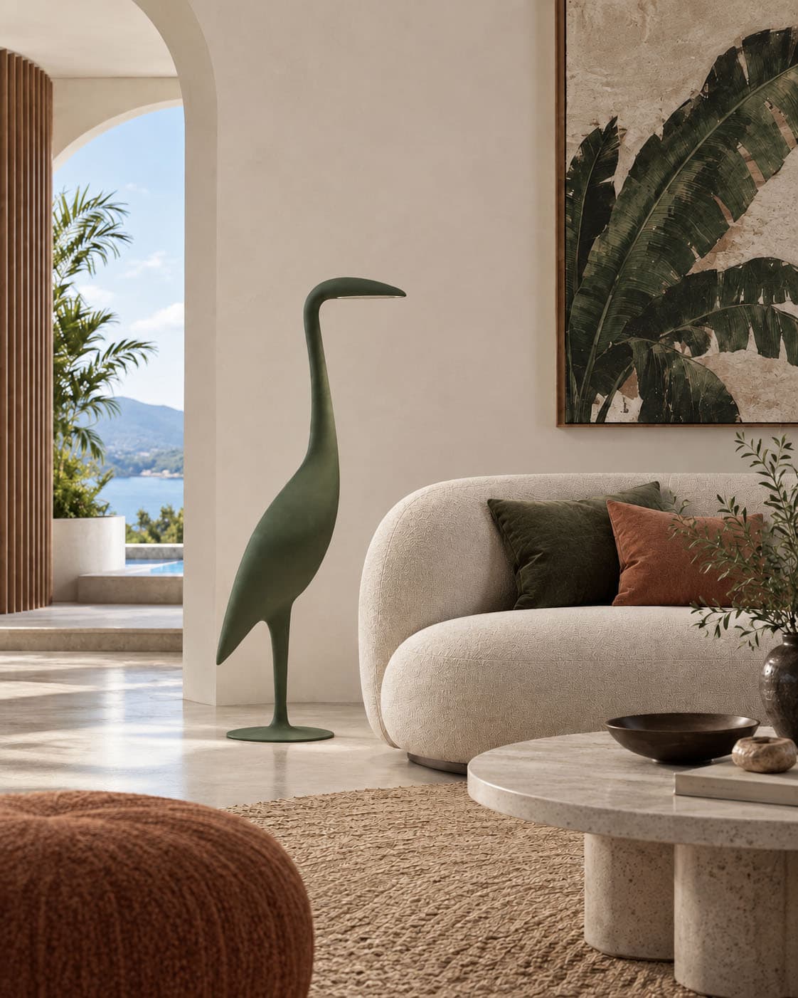 Heron Floor Lamp